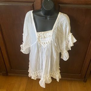 Beach Cover up Large 100% Cotton